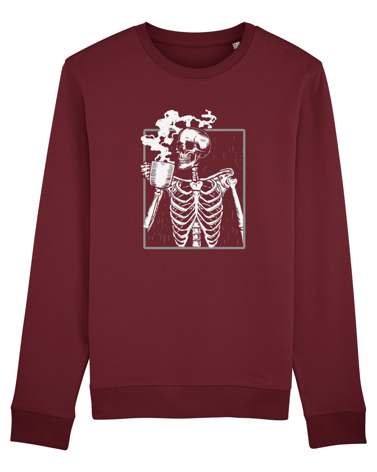 Bluză mânecă lungă Unisex Rise Burgundy