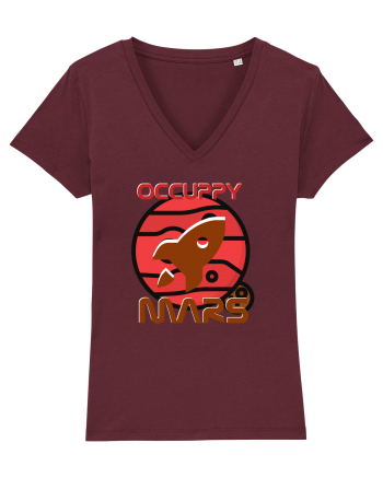 OCCUPY MARS Burgundy