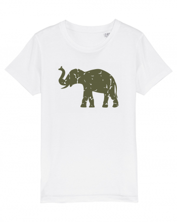 Camo Elephant White