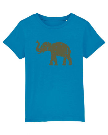 Camo Elephant Azur