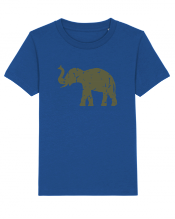 Camo Elephant Majorelle Blue