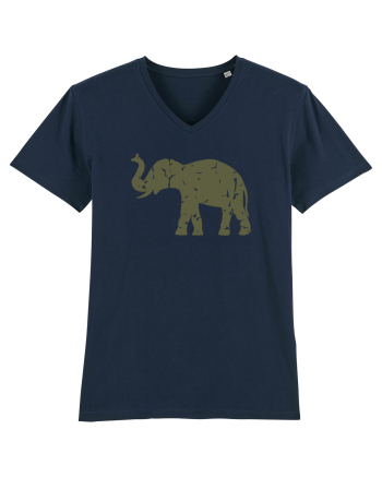 Camo Elephant French Navy