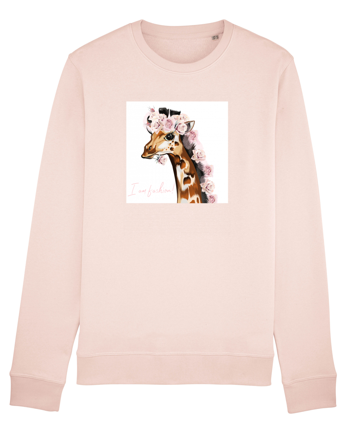 Bluză mânecă lungă Unisex Rise Candy Pink