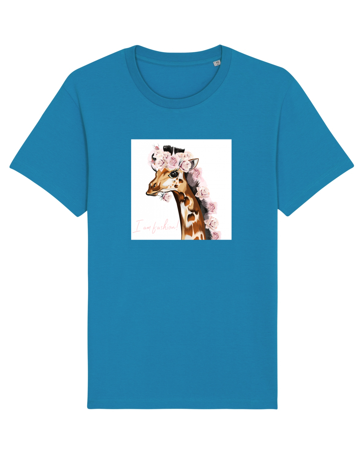 Tricou mânecă scurtă Unisex Rocker Azur