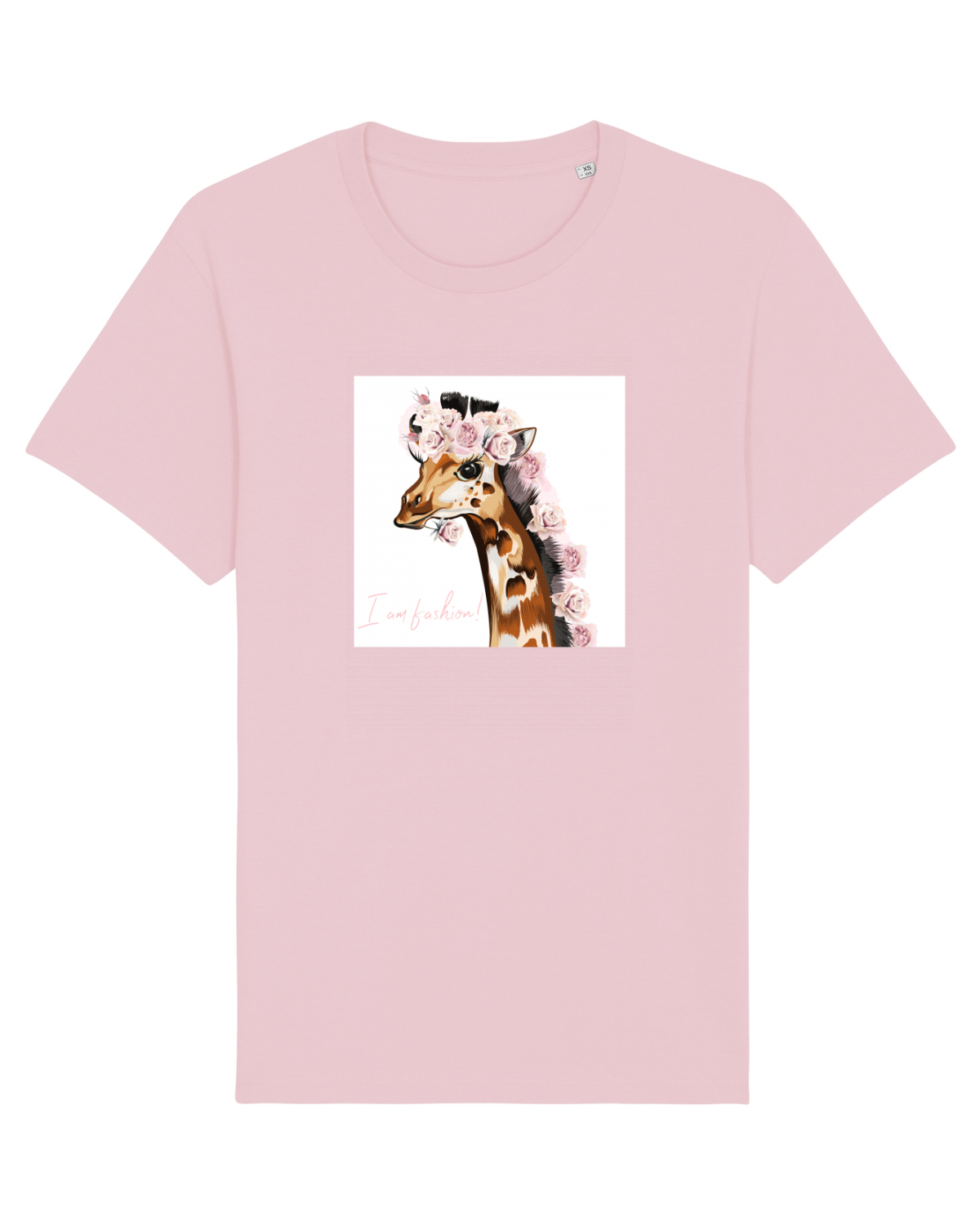Tricou mânecă scurtă Unisex Rocker Cotton Pink