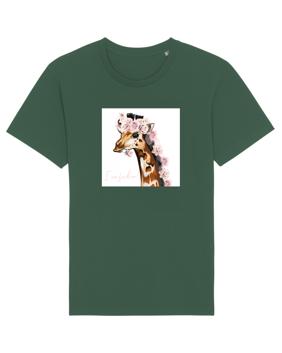 Tricou mânecă scurtă Unisex Rocker Bottle Green