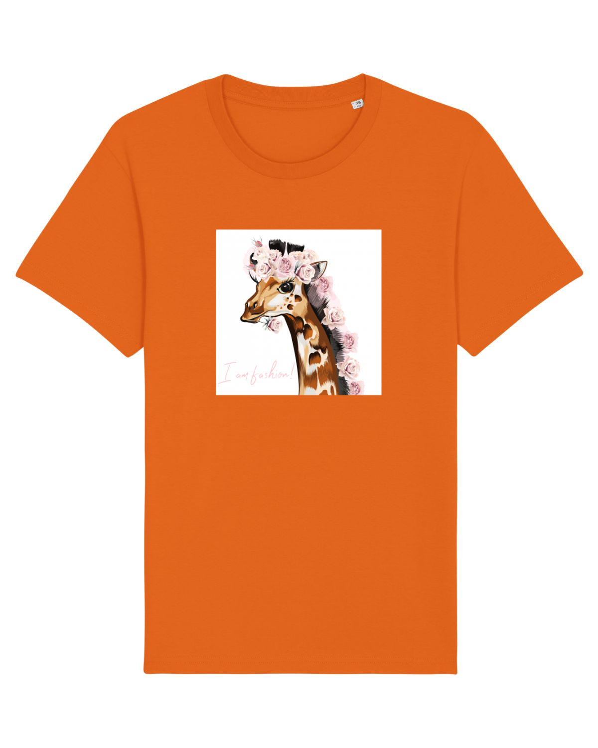 Tricou mânecă scurtă Unisex Rocker Bright Orange