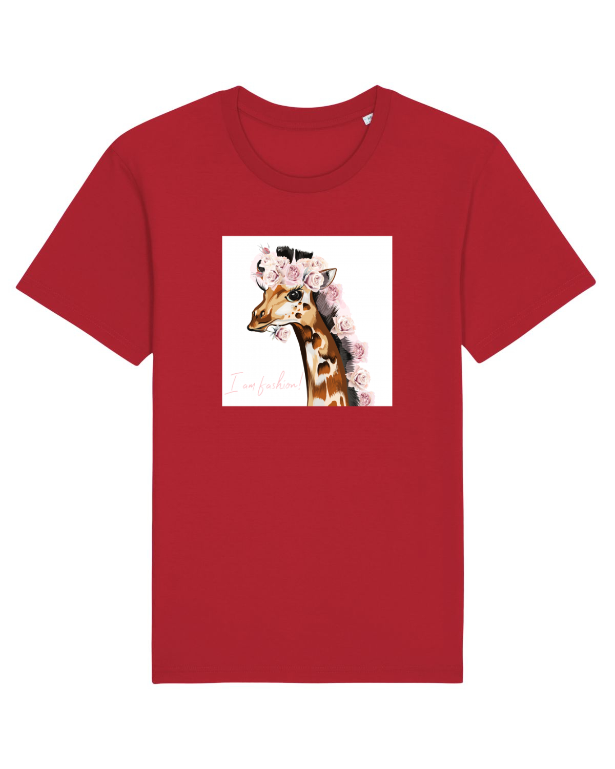 Tricou mânecă scurtă Unisex Rocker Red