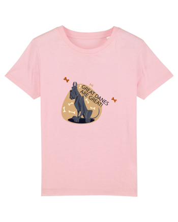 Great Danes Cotton Pink