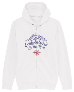Adventure awaits Hanorac cu fermoar Unisex Connector