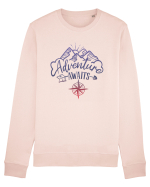 Adventure awaits Bluză mânecă lungă Unisex Rise