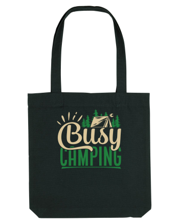 Busy camping Black