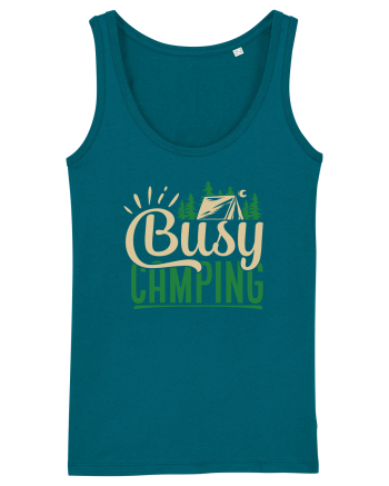 Busy camping Ocean Depth