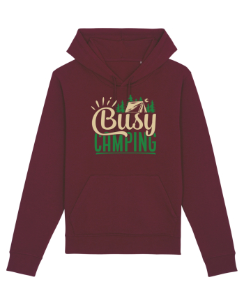 Busy camping Burgundy