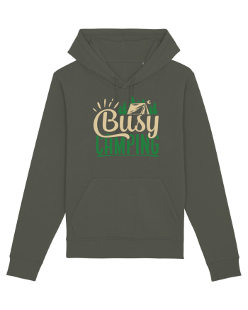 Busy camping Khaki