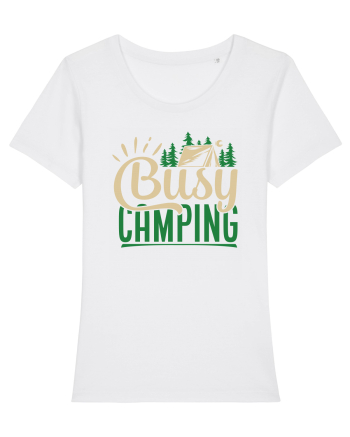 Busy camping White