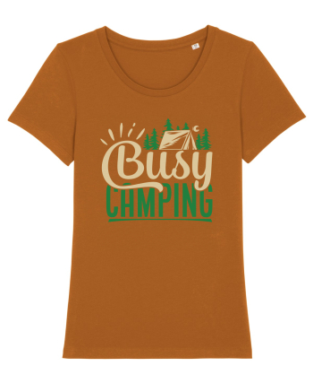 Busy camping Roasted Orange