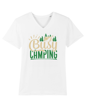 Busy camping White