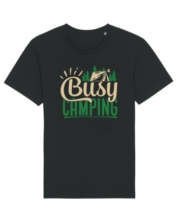 Busy camping Black