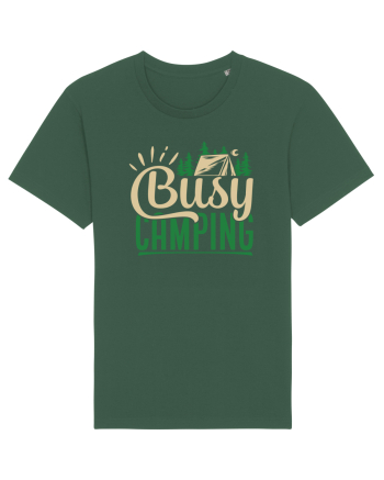 Busy camping Bottle Green