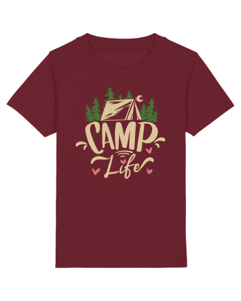 Camp life Burgundy