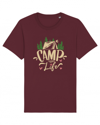 Camp life Burgundy
