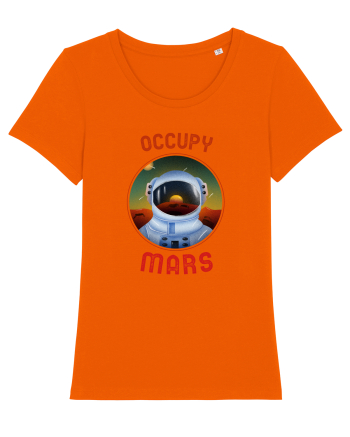 OCCUPY MARS Bright Orange