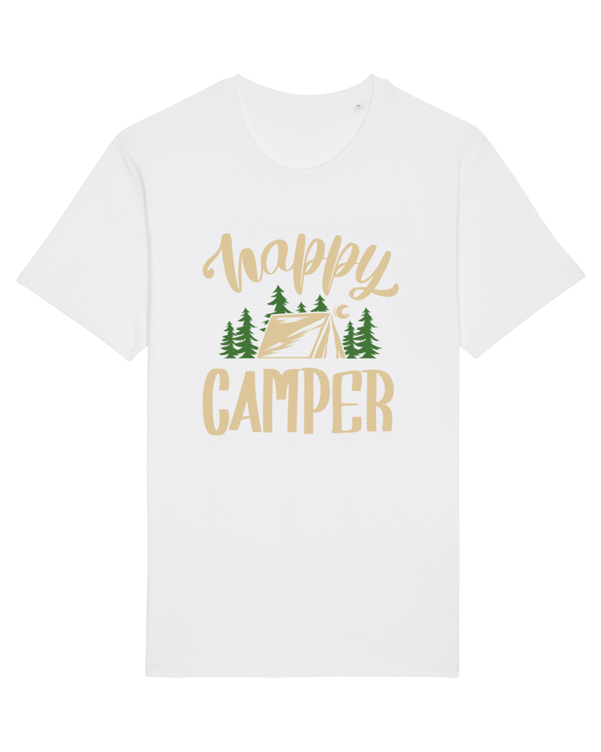 Tricou mânecă scurtă Unisex Rocker White