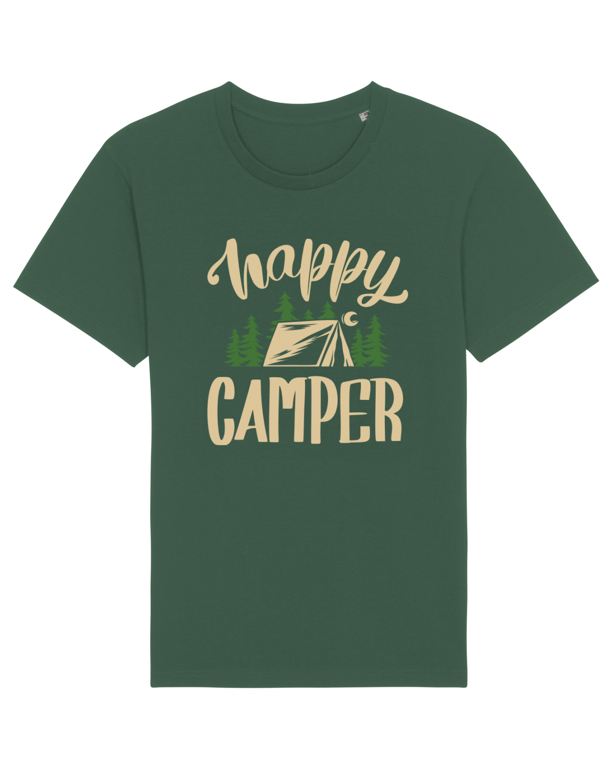Tricou mânecă scurtă Unisex Rocker Bottle Green