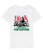 Life is better in the nature Tricou mânecă scurtă  Copii Mini Creator