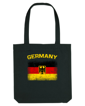 Germany vintage flag Black