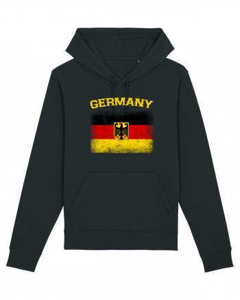Germany vintage flag Black