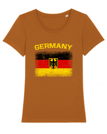 Germany vintage flag Roasted Orange