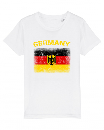 Germany vintage flag White