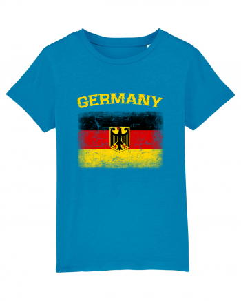 Germany vintage flag Azur