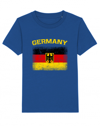 Germany vintage flag Majorelle Blue