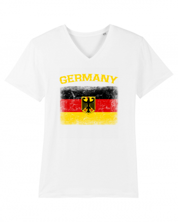 Germany vintage flag White