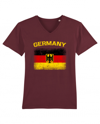 Germany vintage flag Burgundy