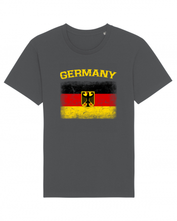 Germany vintage flag Anthracite