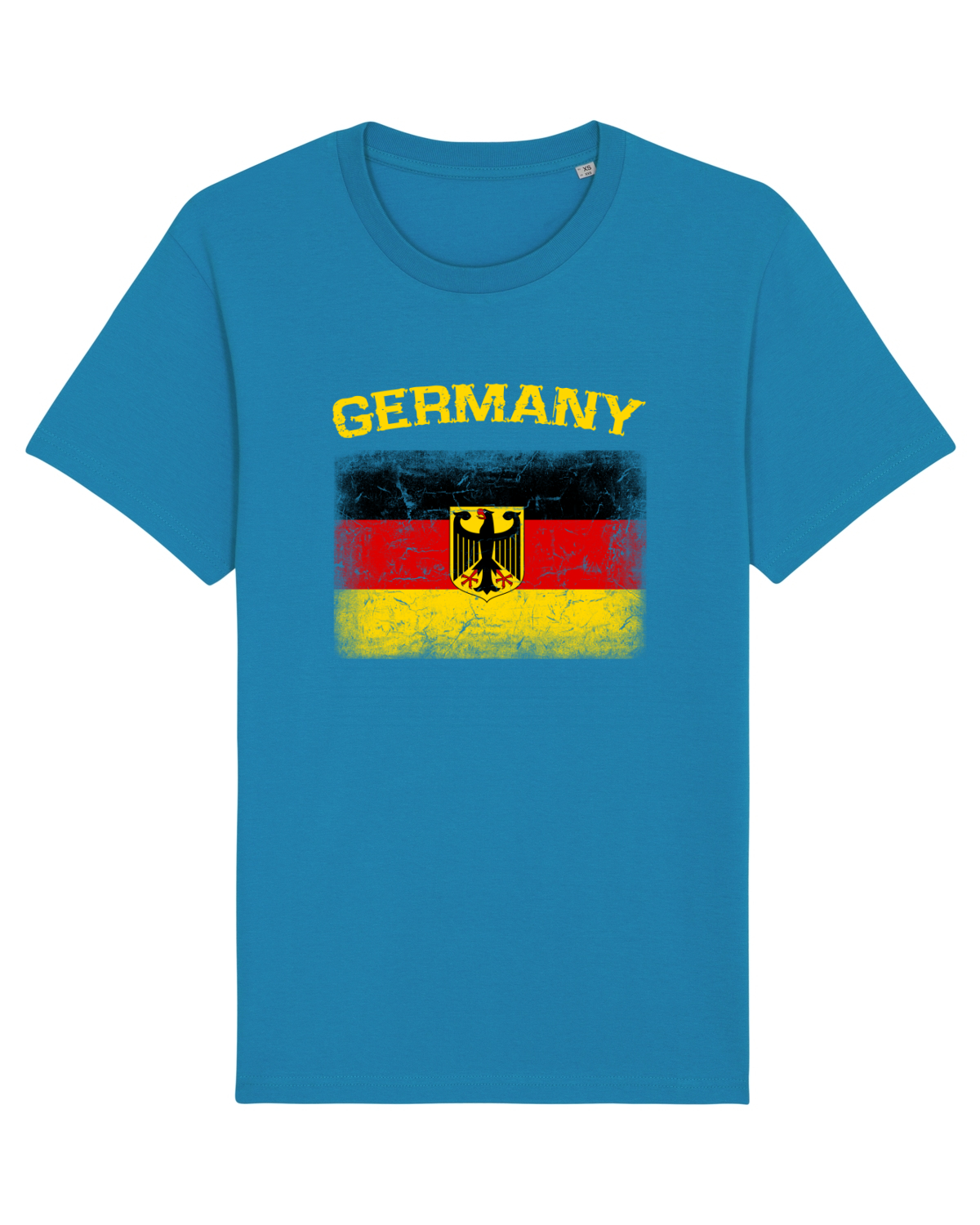 Tricou mânecă scurtă Unisex Rocker Azur