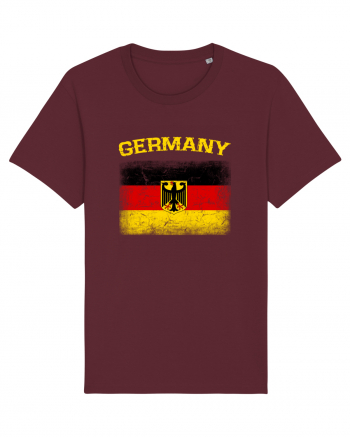 Germany vintage flag Burgundy