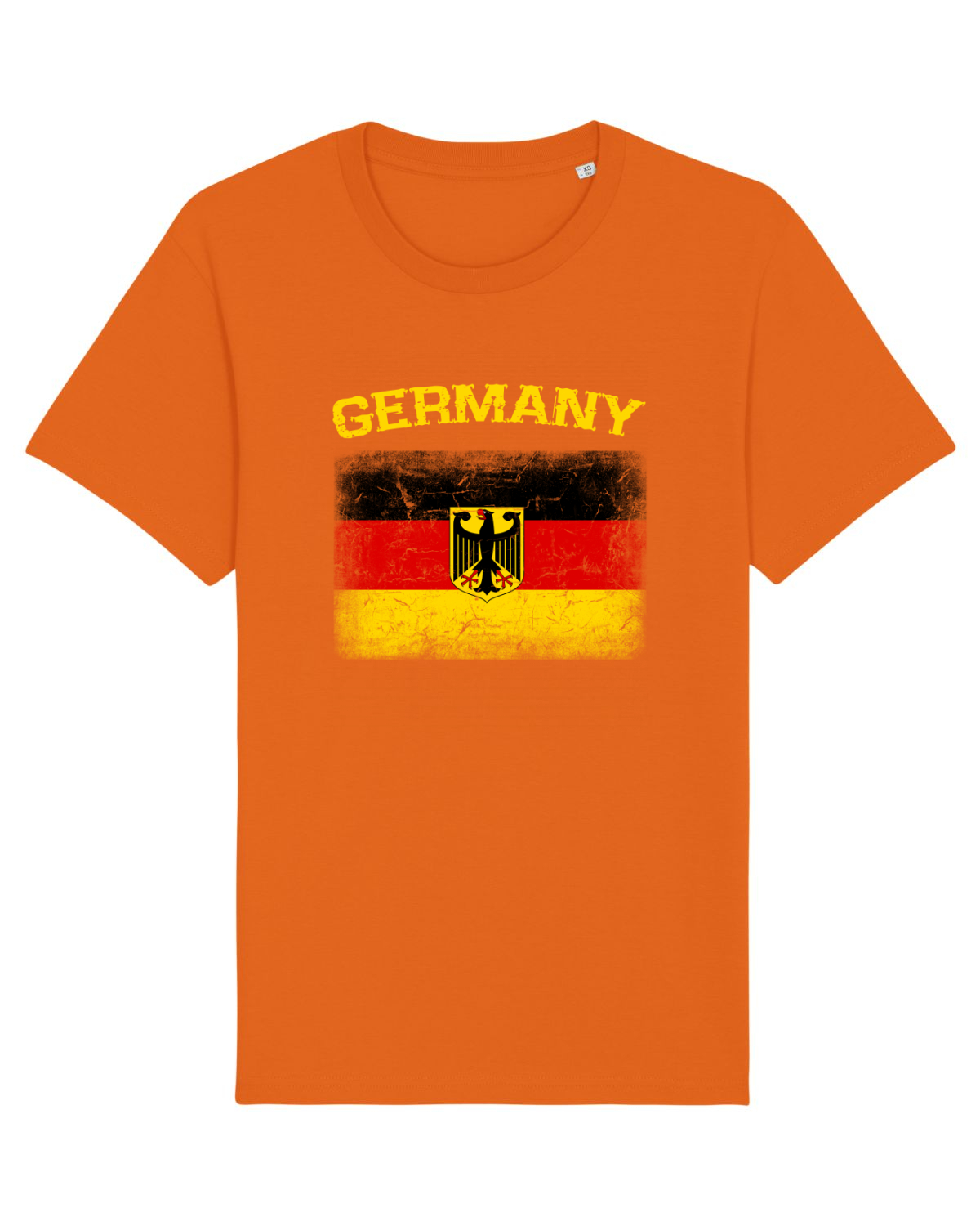 Tricou mânecă scurtă Unisex Rocker Bright Orange