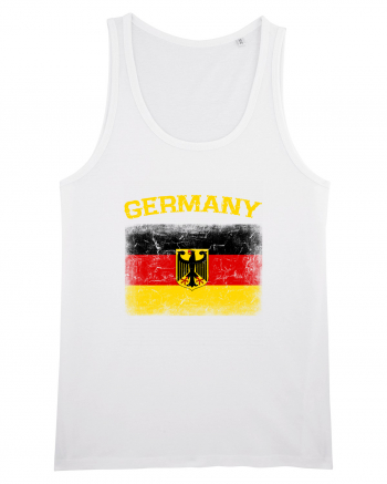 Germany vintage flag White