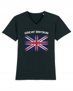 Great Britain Tricou mânecă scurtă guler V Bărbat Presenter