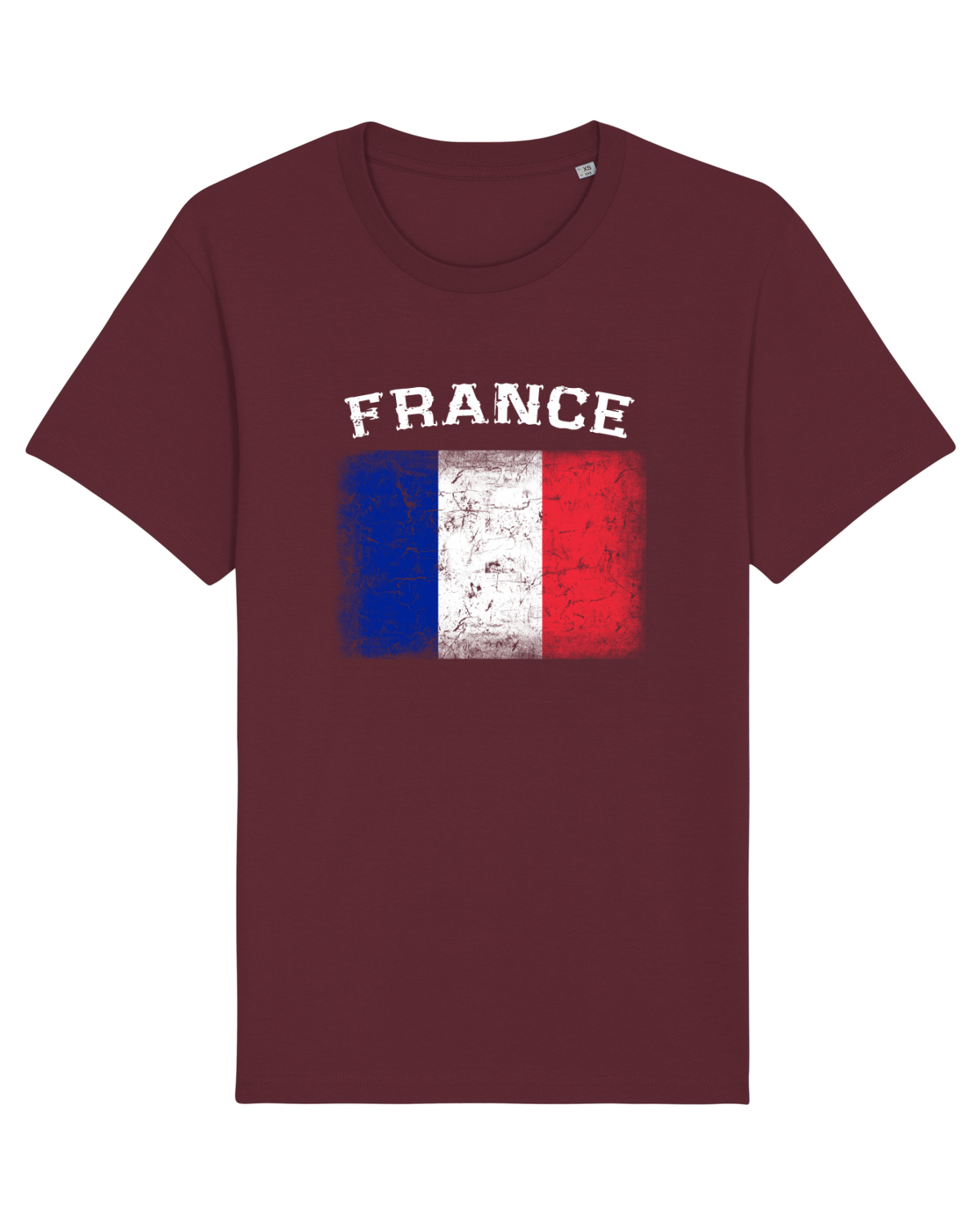 Tricou mânecă scurtă Unisex Rocker Burgundy