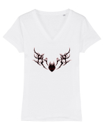 Fire Tricou mânecă scurtă guler V Damă Evoker