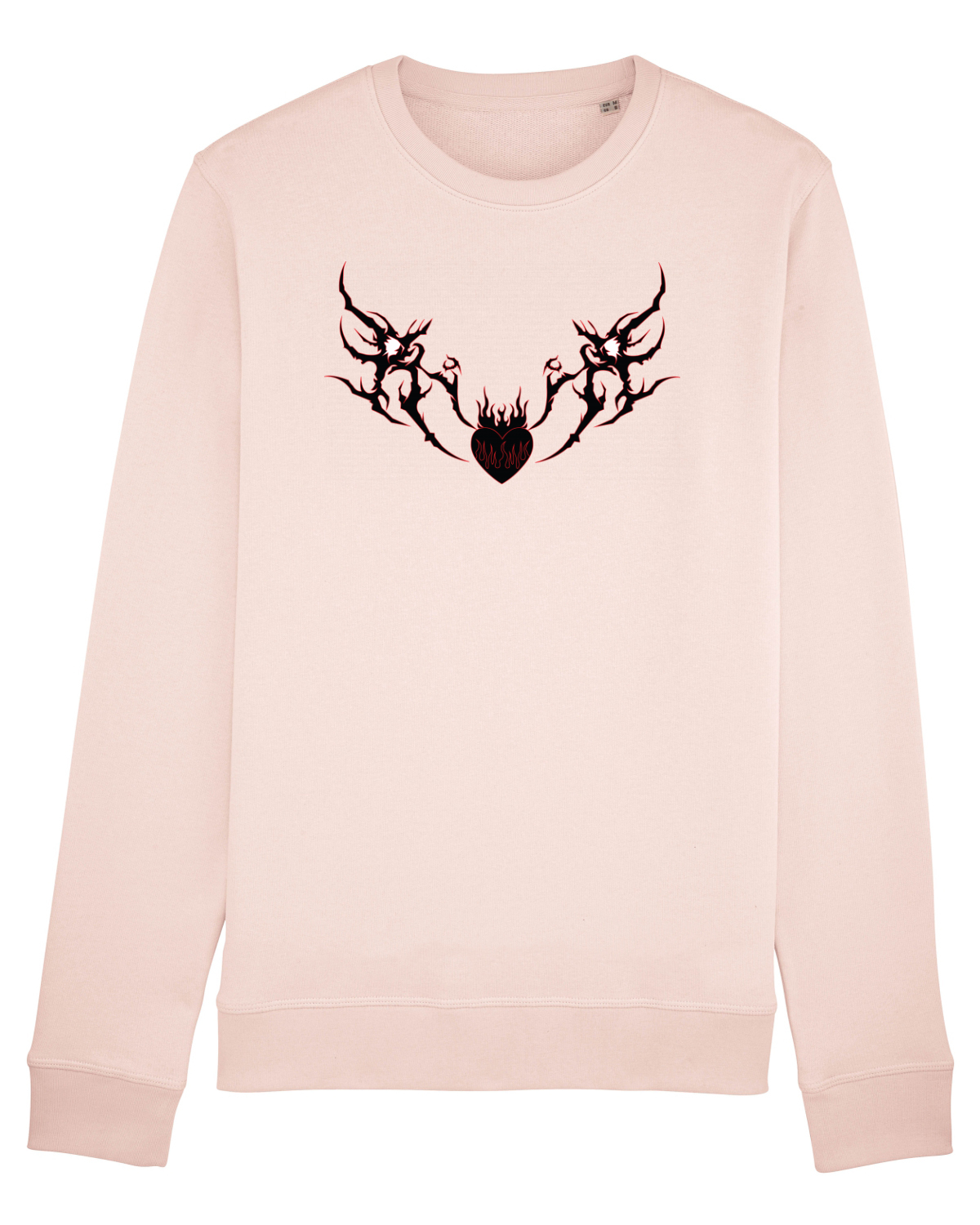 Bluză mânecă lungă Unisex Rise Candy Pink