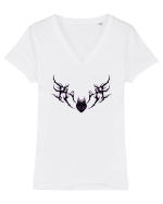 Fire Tricou mânecă scurtă guler V Damă Evoker