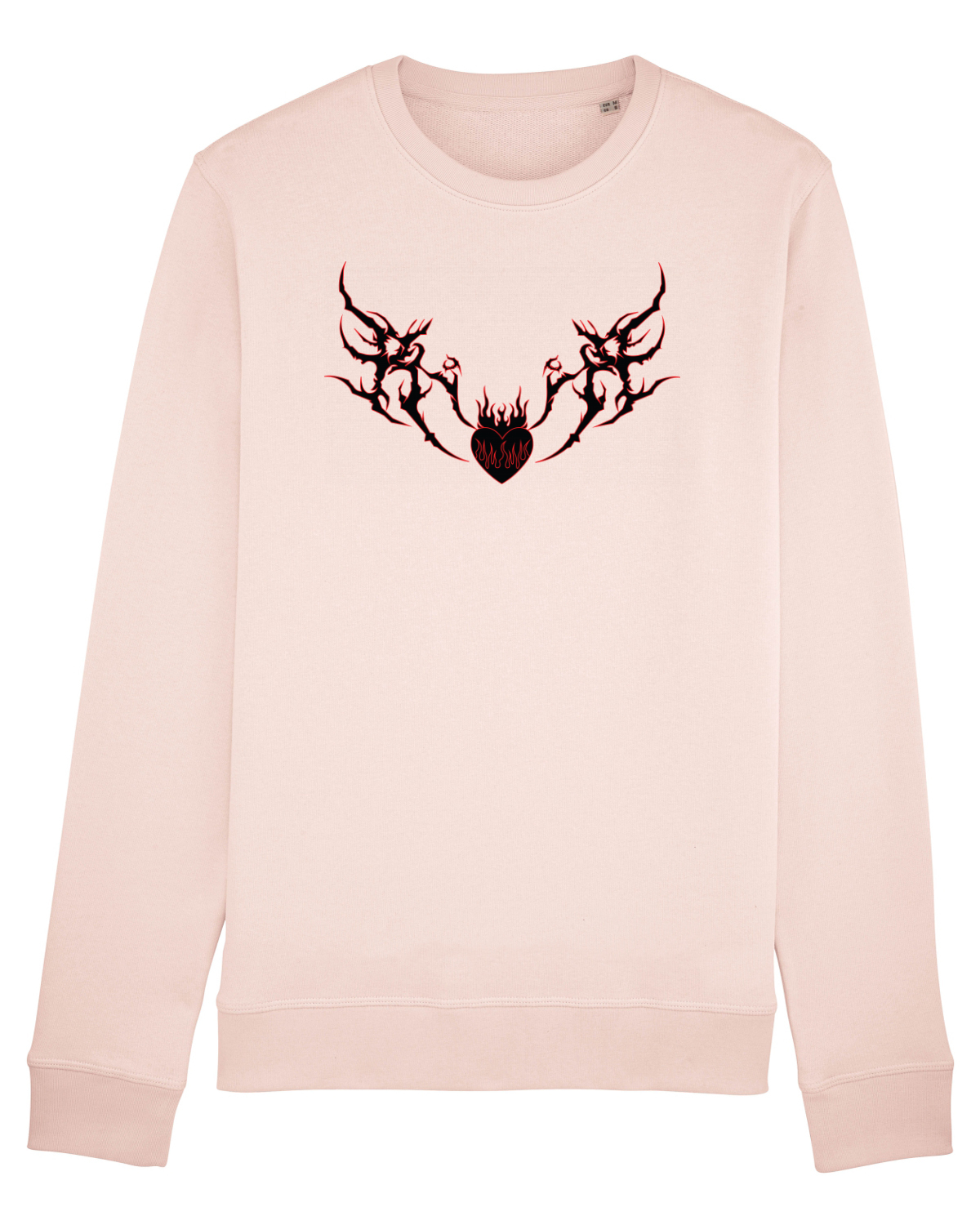 Bluză mânecă lungă Unisex Rise Candy Pink
