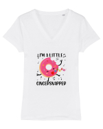 Gingersnapper Tricou mânecă scurtă guler V Damă Evoker